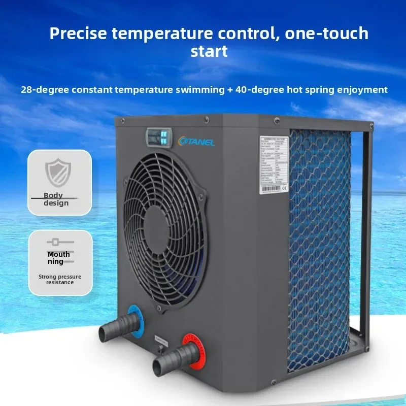 Small household heat pump swimming pool machine, special constant temperature heater for bath bracket pool