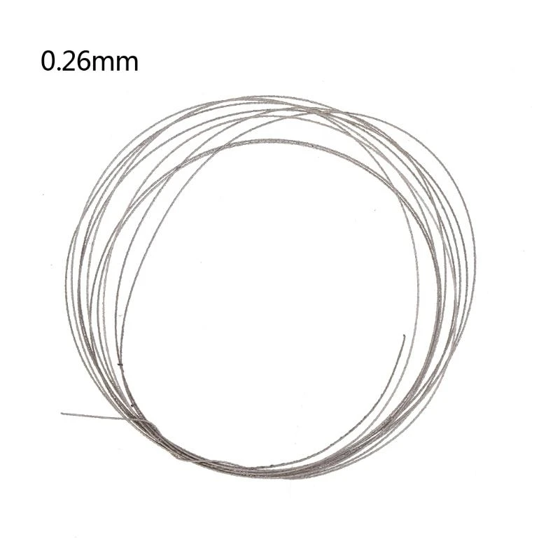 

JU06 0.38mm Superfine Wire Cutting Blade for Jade Metal Marble 1 Meters/Lot DIY Jewelry Tool