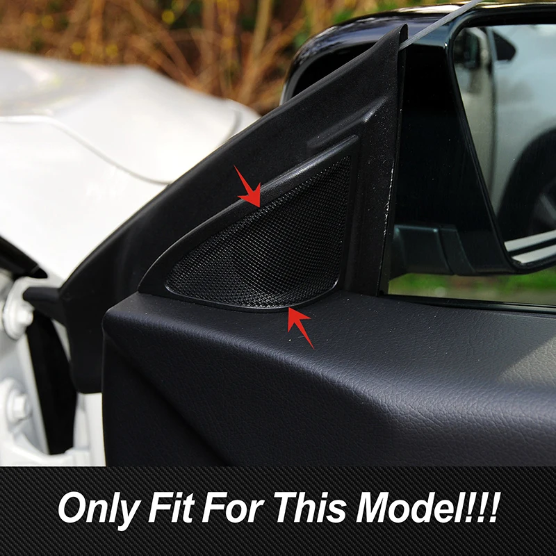 Stainless Steel Speaker Tweeter Cover Sticker For Mercedes Benz CLA C117 2013-2019 Car Door Window A-pillar Triangle Accessory - view 5