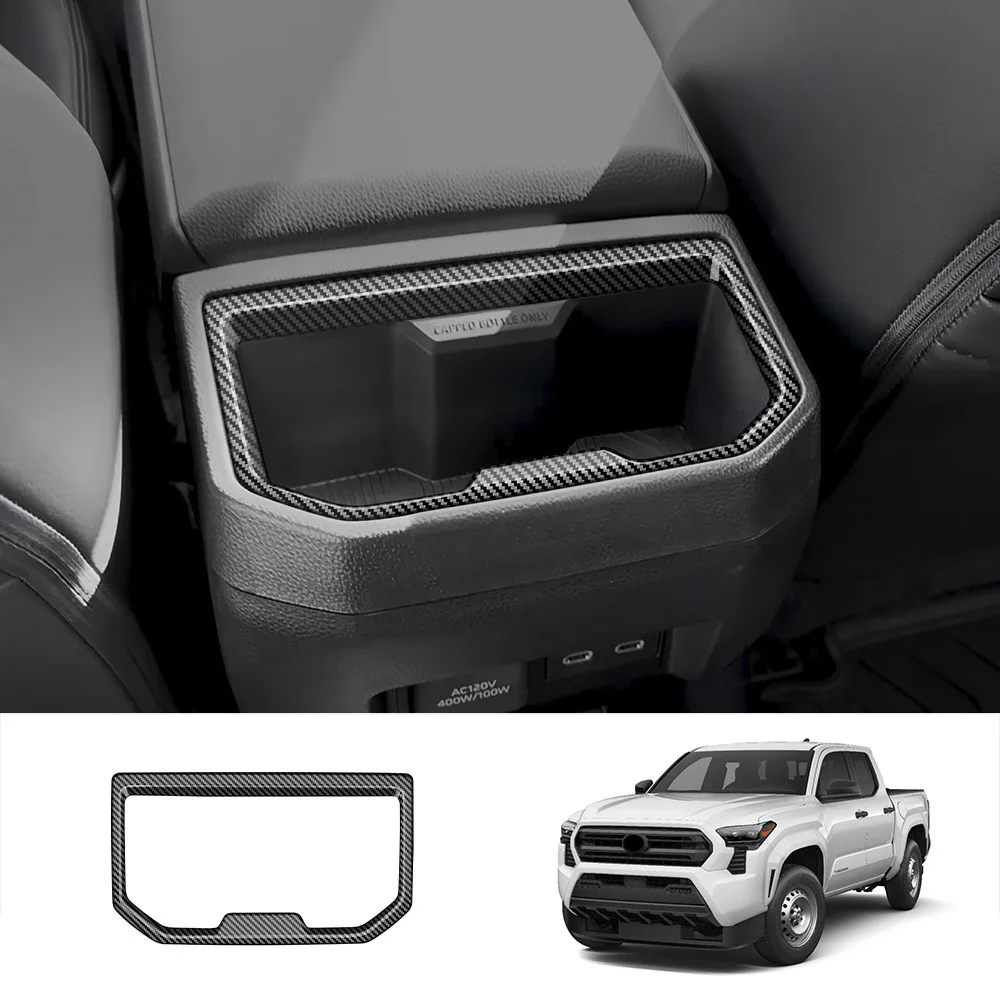 

For Toyota Tacoma 2024 Central Control Water Cup Frame, Front Drainage Cup Holder, Interior Specific