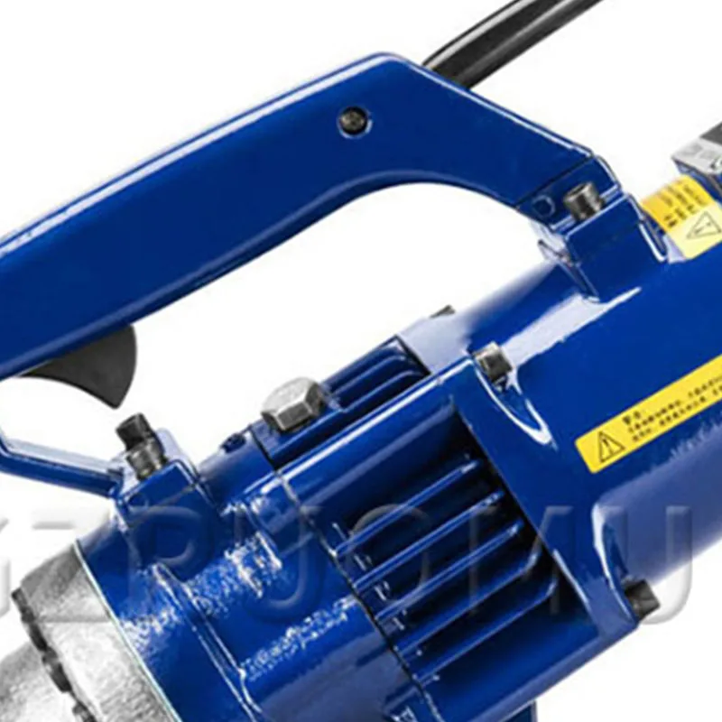 RC-22 Electric Hydraulic Rebar Cutter Handheld Threaded Round Steel Bar Shear 1000W Small Portable 4-22MM Rebar Shearing Machine