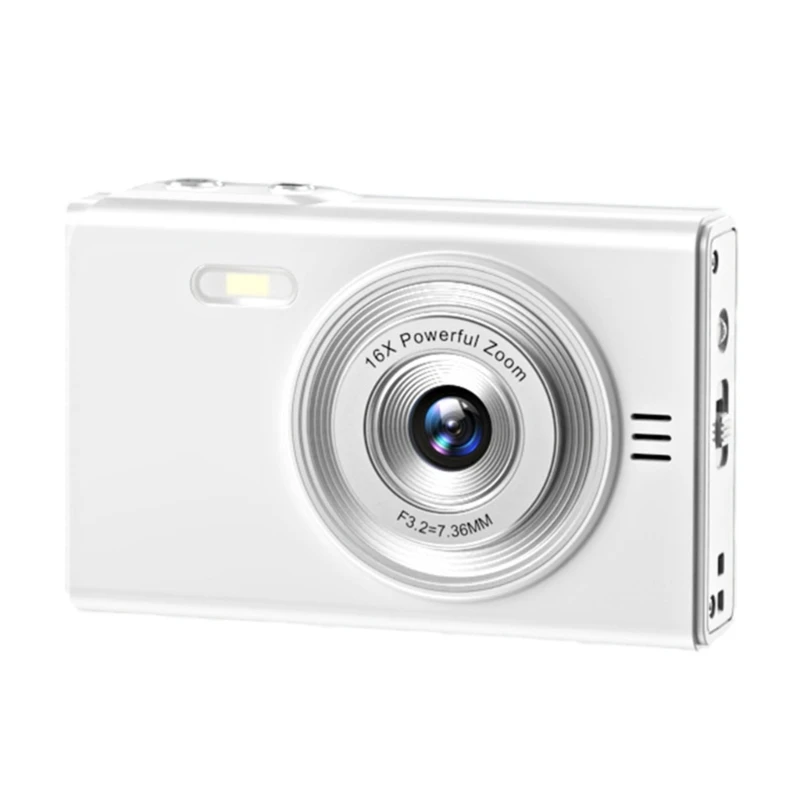 Portable Digital Camera with 48MP Images, 1080P Video, and Expandables 32GB Memory for Youngs Photography Enthusiasts