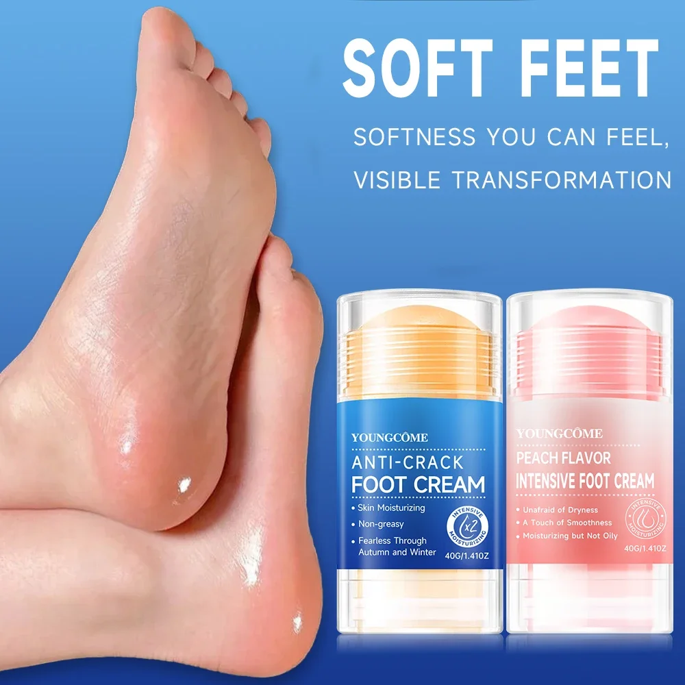 2PCS Cream for Cracked Heels 40GB Foot Crack Ointment Anti Crack Winter Cream,Suitable for Dry Aging Foot Crack Cream