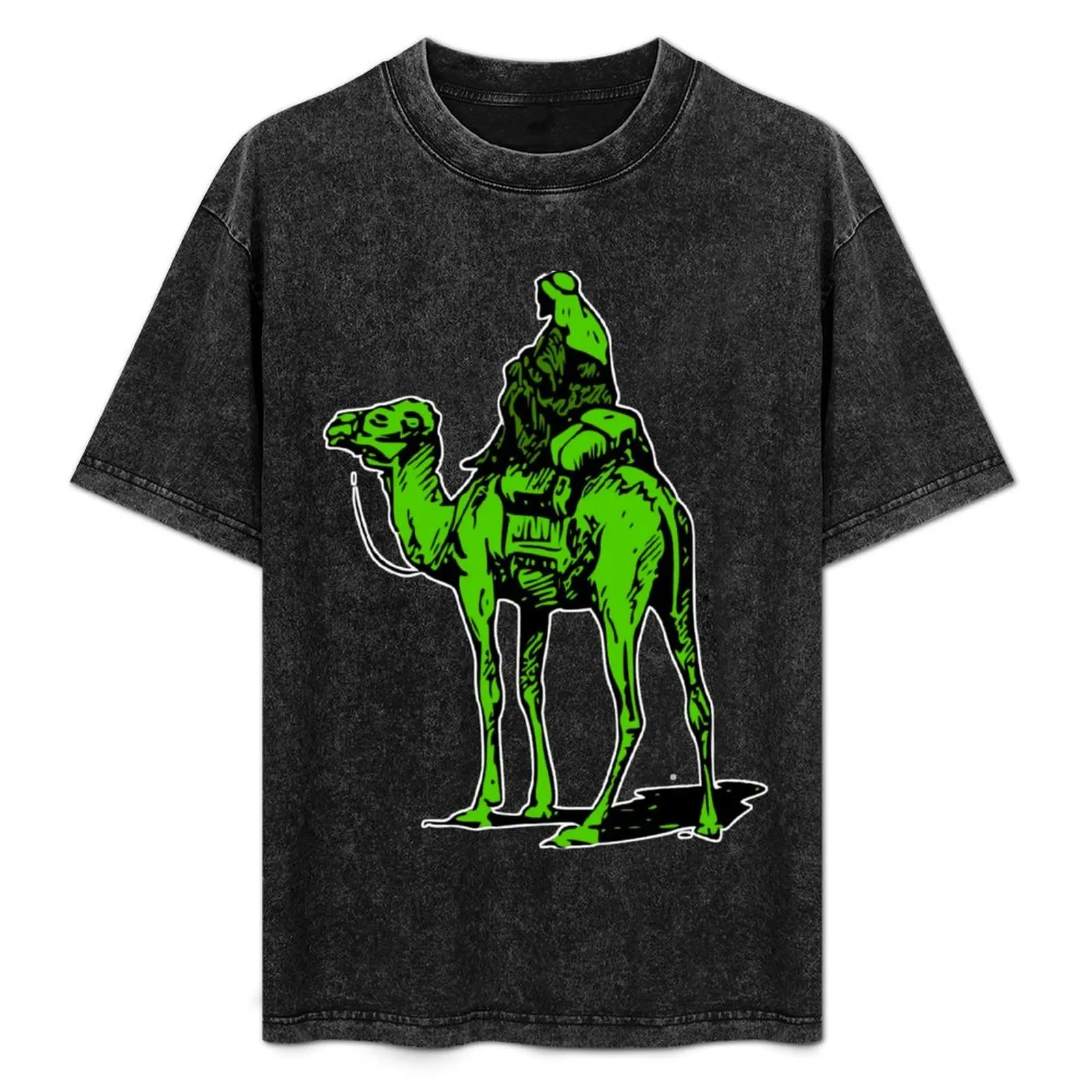 The Silk Road camel T-Shirt anime anime clothes kawaii clothes Short sleeve tee mens t shirts