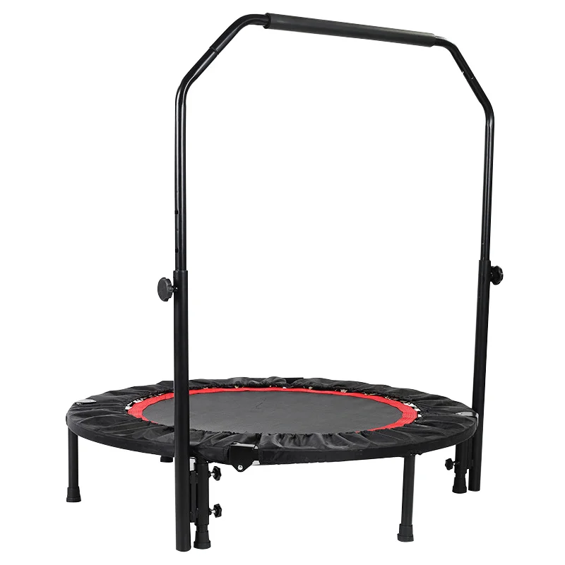 

Foldable Mini Fitness with Adjustable Foam Handle 40"/48" Indoor/Outdoor Mini Adults Workout Gymnastics Trampoline1