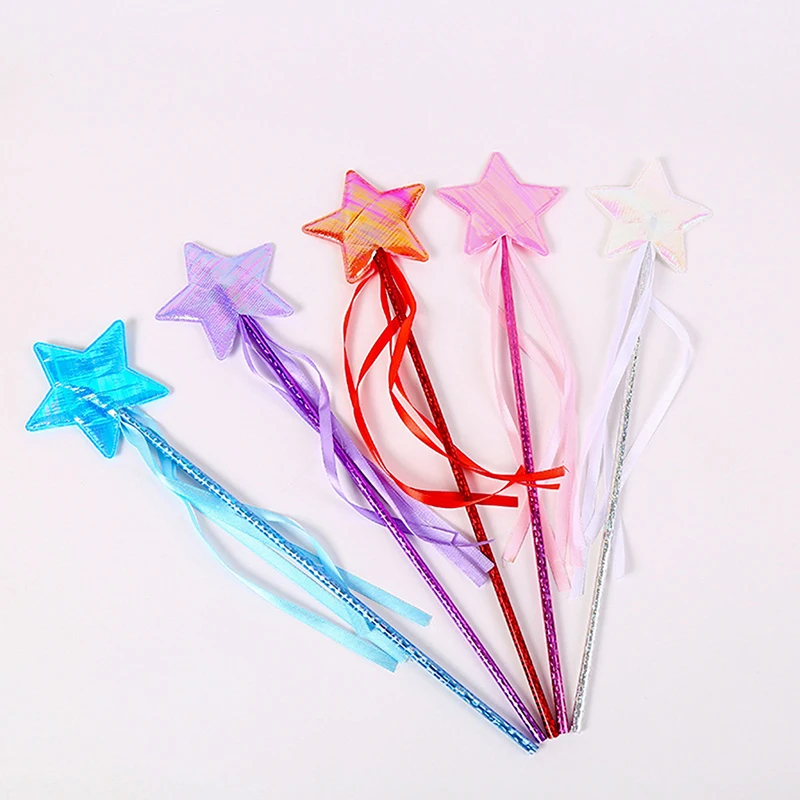 1PCS Five-pointed Star Magic Wand Children Fairy Wand Girl Birthday Gift Toys