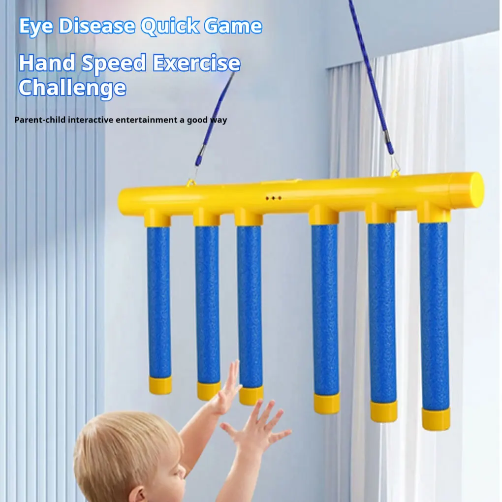 Falling Sticks Catching Game Eye Training Sensory Integration Toys Indoor Kids Reaction Training Interactive Toy Sports