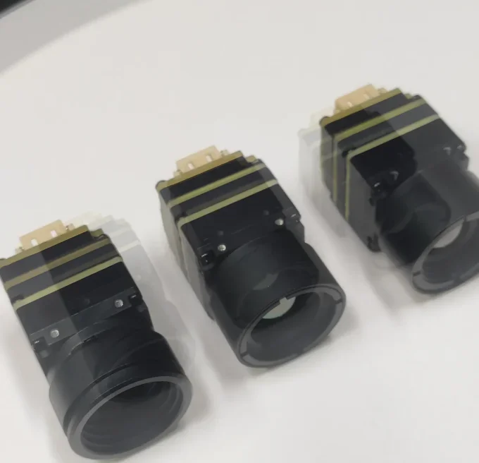Mini modulo termocamera ad alta sensibilità ad alta risoluzione 256*192 4mm/9mm/19mm/25mm 12um