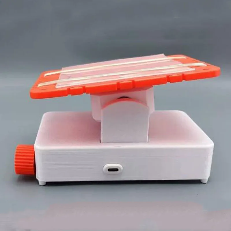 Adjustable Speed 20–100 RPM, for Lab Mixing, Refrigerator & Incub，Mini 3D Rocking Shaker, Cordless Rechargeable Battery Powered