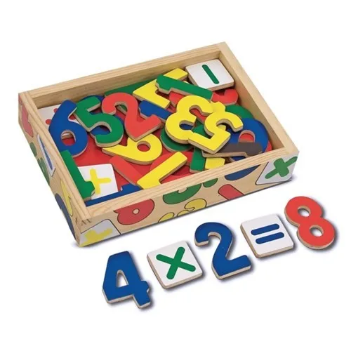 Melissa & Doug Wooden Magnet Numbers