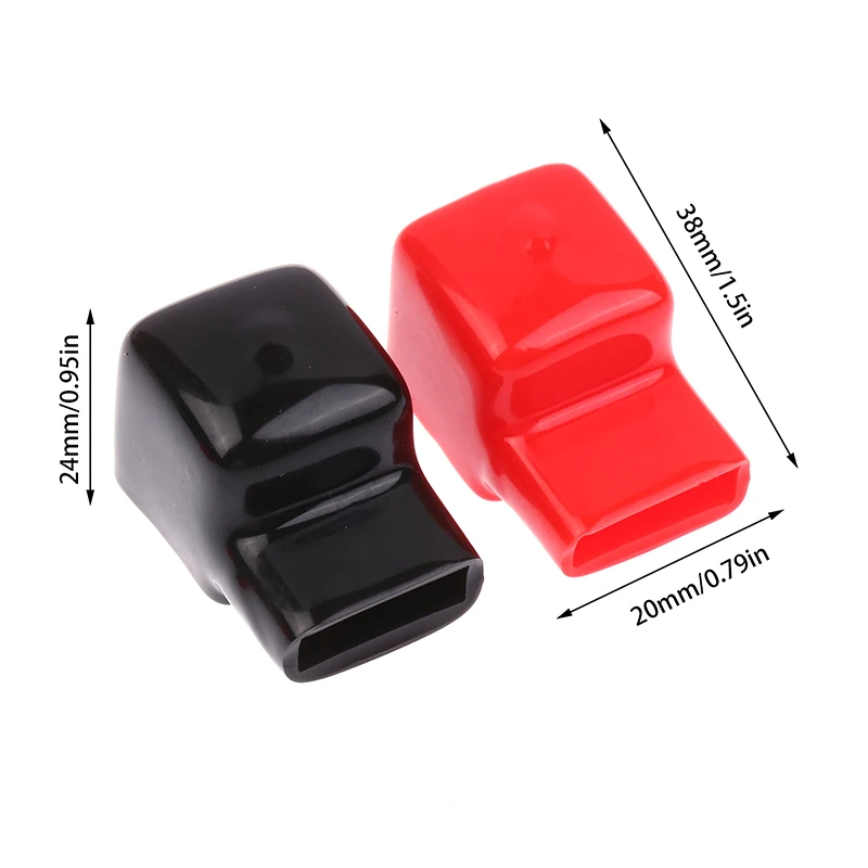 5Pairs Flexible Busbar Isolation Cover Lifepo4 Battery Charger Protector Terminal Isolation PVC For Cells Insulation Tools