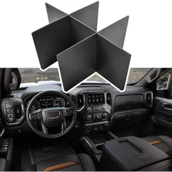Center Console Organizer Dividers Compatible with Chevy Silverado 1500/GMC Sierra 1500 2019-2022 and Silverado/Sierra 2500/3500