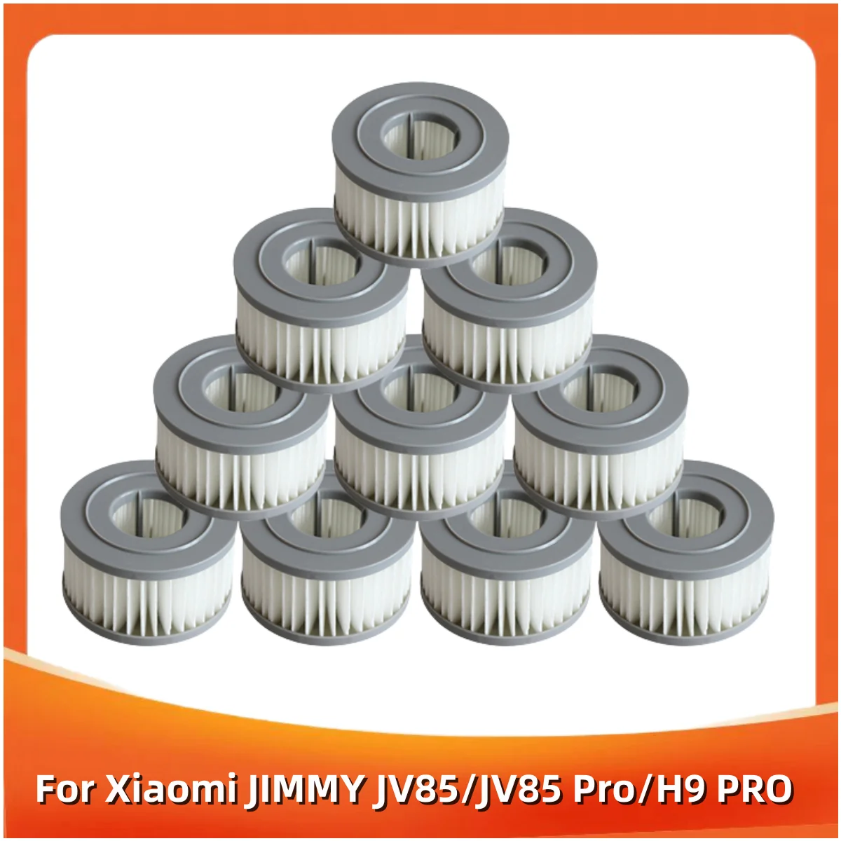 1/3/5/10 PCS HEPA Filter for Xiaomi JIMMY JV85/JV85 Pro/H9 PRO Handheld Wireless Vacuum Cleaner Parts 