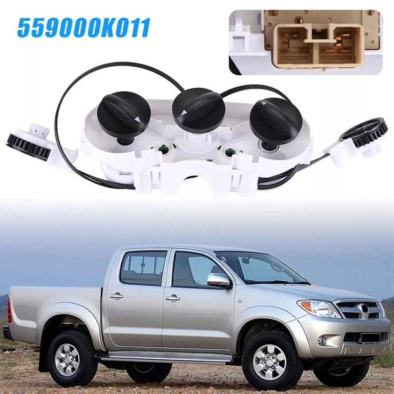 Car A/C Heater Control Unit Panel Switch 55900-0K011, 559000K011 For Toyota Hilux 2005-2011