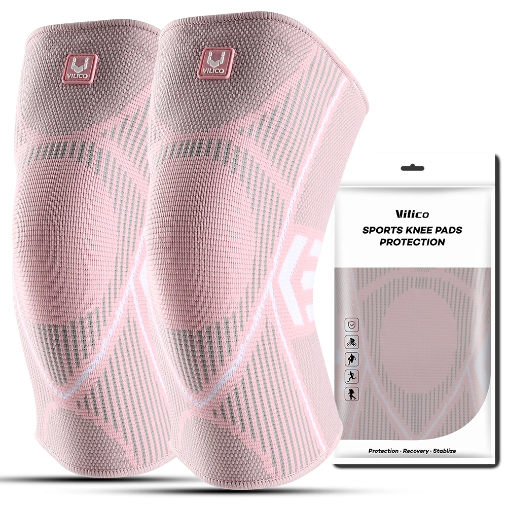 1PCS Fitness Running Cycling Knee Support Braces Elastic Nylon Sport Compression Knee Pad Sleeve for Basketball Volleyball