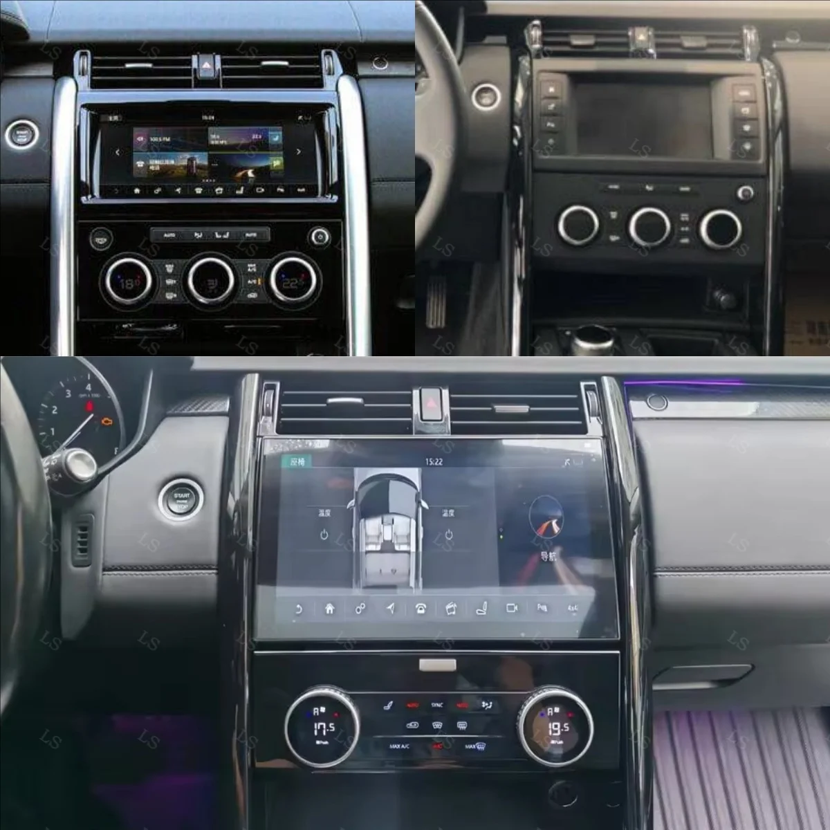 

Android 14 For Land Rover Discovery 5 LR5 L462 2017-2021 Automotive Media Player AC Panel Radio Carplay Full Touch