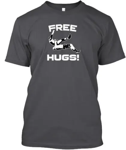 Free Hugs German Suplex Pro Wrestling T-Shirt Made in the USA Size S to 5XL