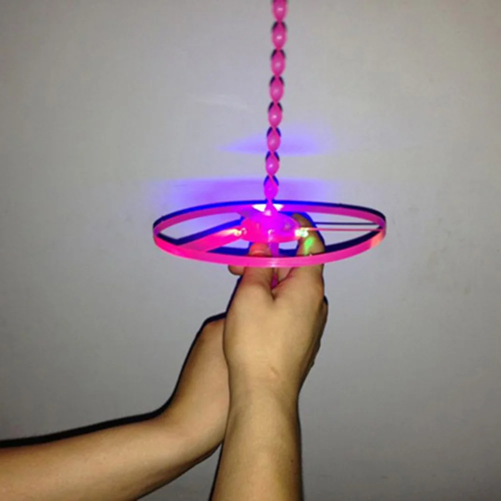 

5pcs Led Rotating For Kids Children Parent-Child Interaction Portable Stress Relief Gift Outdoor Indoor