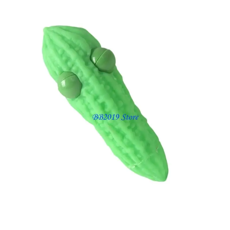 Q0KB Eye Poping Gemüse Stressbällchen Sensorische Squeeze Prise Toy für Kinder Erwachsene