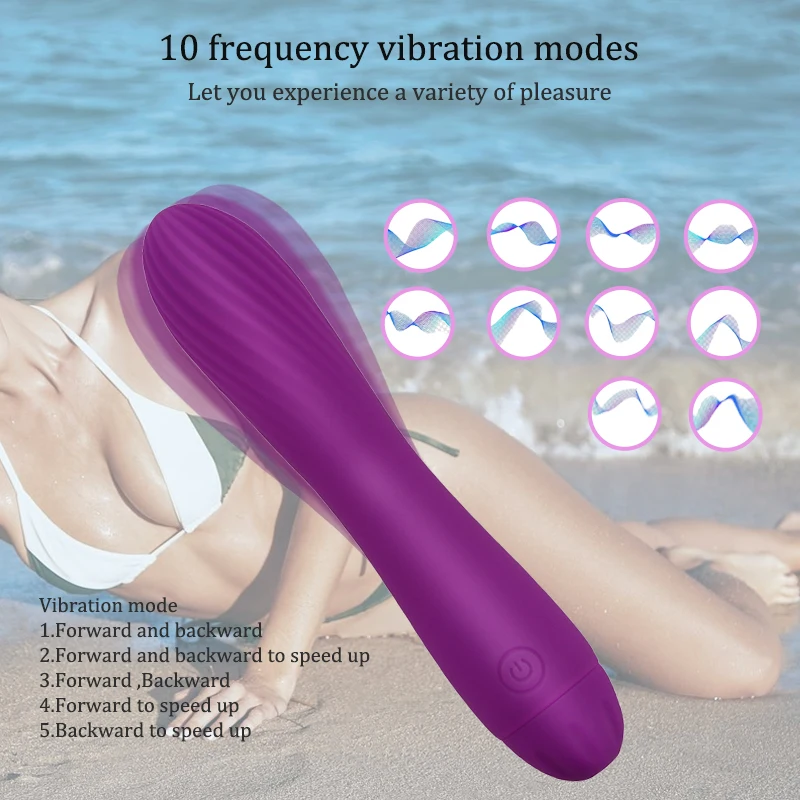 Potente vibratore punto G per le donne massaggiatore vaginale clitoride stimolatore clitoride masturbazione femminile giocattoli erotici del sesso