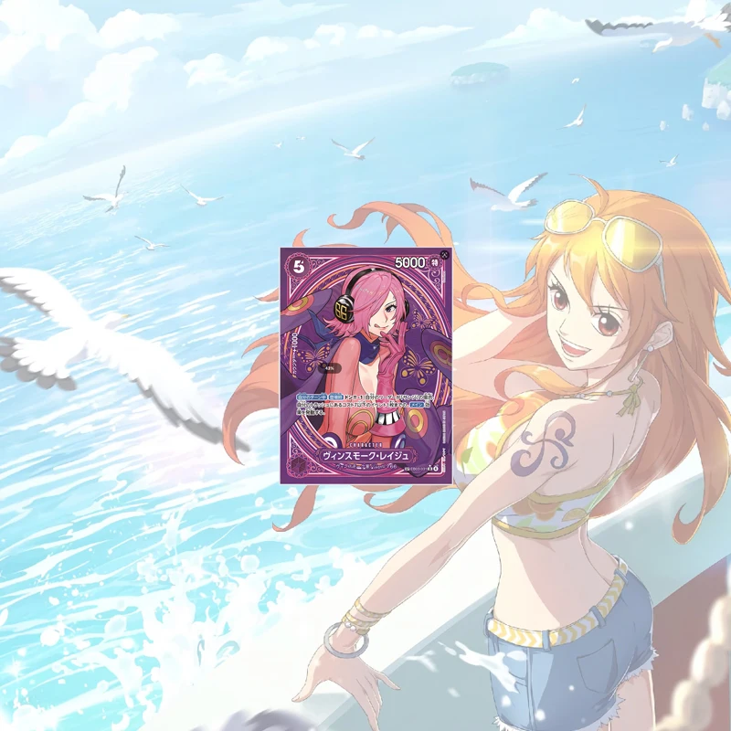 Anime One Piece Diy Homemade Flashcards Vinsmoke Reiju Nami Perona Uta Boa Hancock Nico Robin Yamato Tashigi Collectible Cards
