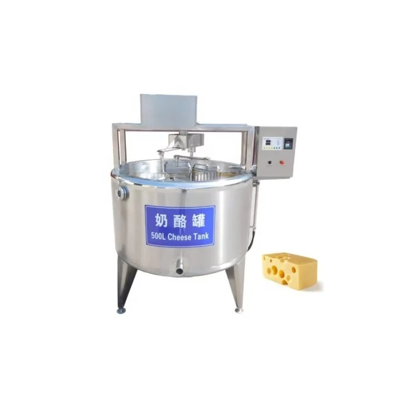 Commercial Mozzarella Cheese Making Machine Small Cheese Vat SS 304 Motor 220V/380V view 2
