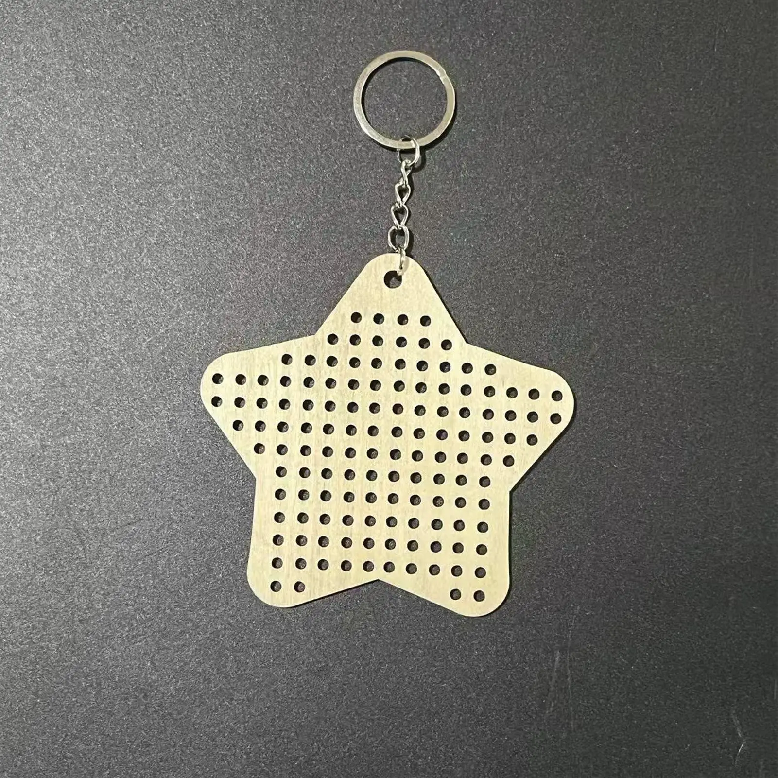 Handborduurpakket Houten borduurpakket voor kinderen Ster Hartvorm Naaien Knutselen Kunst met draden Naalden voor thuisstudio Road Trip