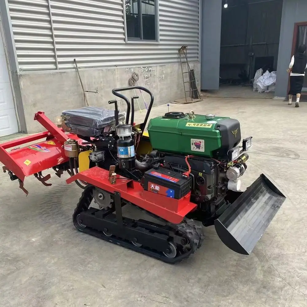 Multifunctional Ditching Backfilling Rotavator Agricultural Equipment Cultivators Tiller Rotary