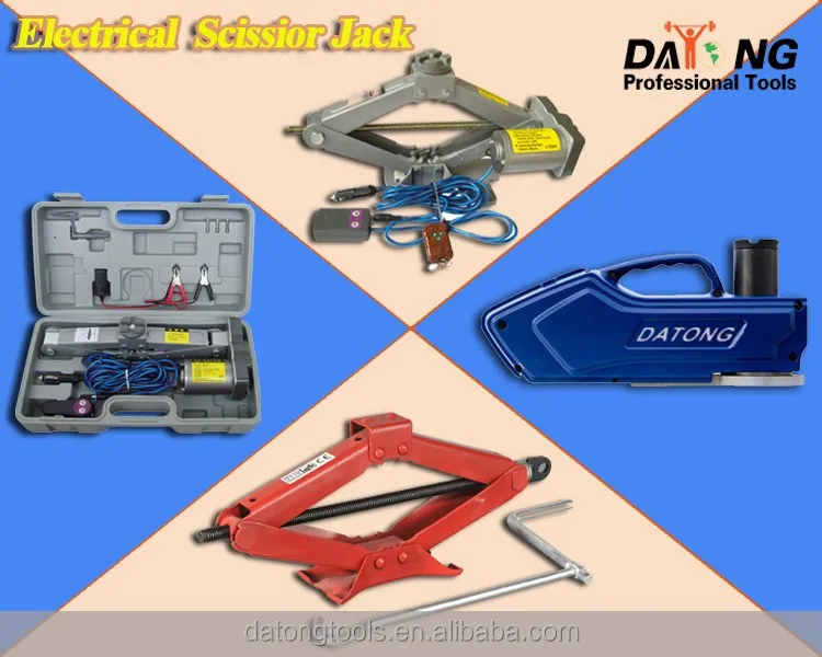 2000kg Capacity 12v Electric Car Jack With Remote Control