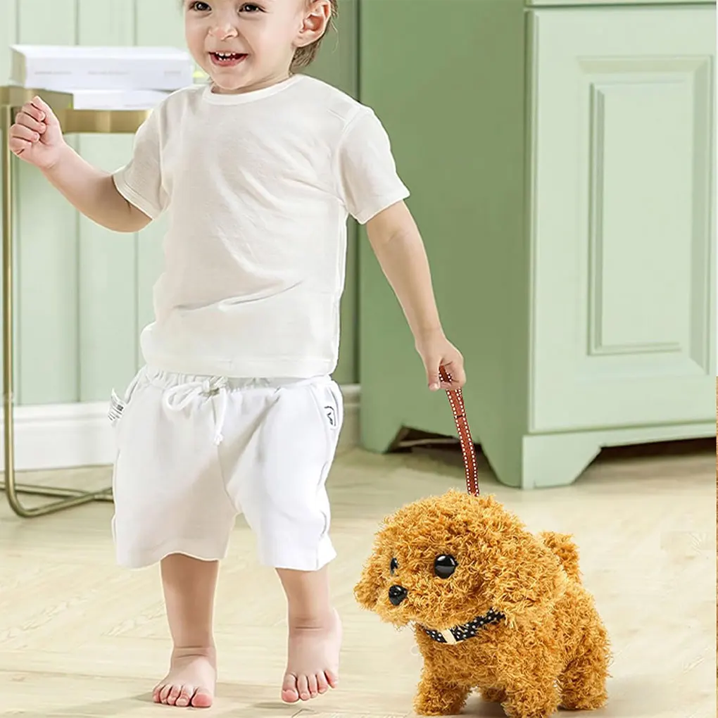 Electric Simulation Plush Pets Realistic And Comfortable Touch Toy Walking Plush Toys Childrens Toys