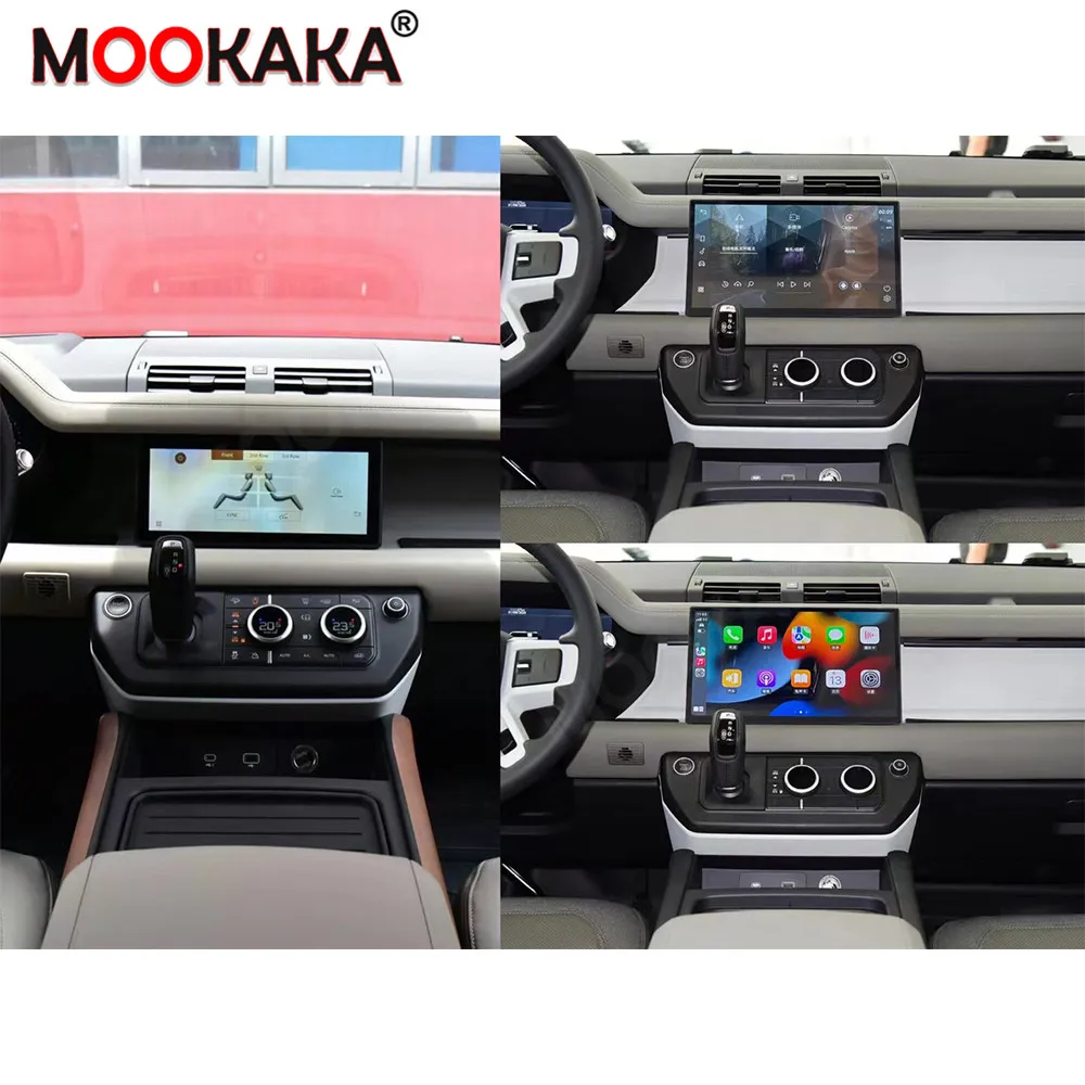 13 Inch Screen Car Radio For Land Rover Defender 2020-2021 Android GPS Navigation Multimedia Video Stereo Receiver Head Unit