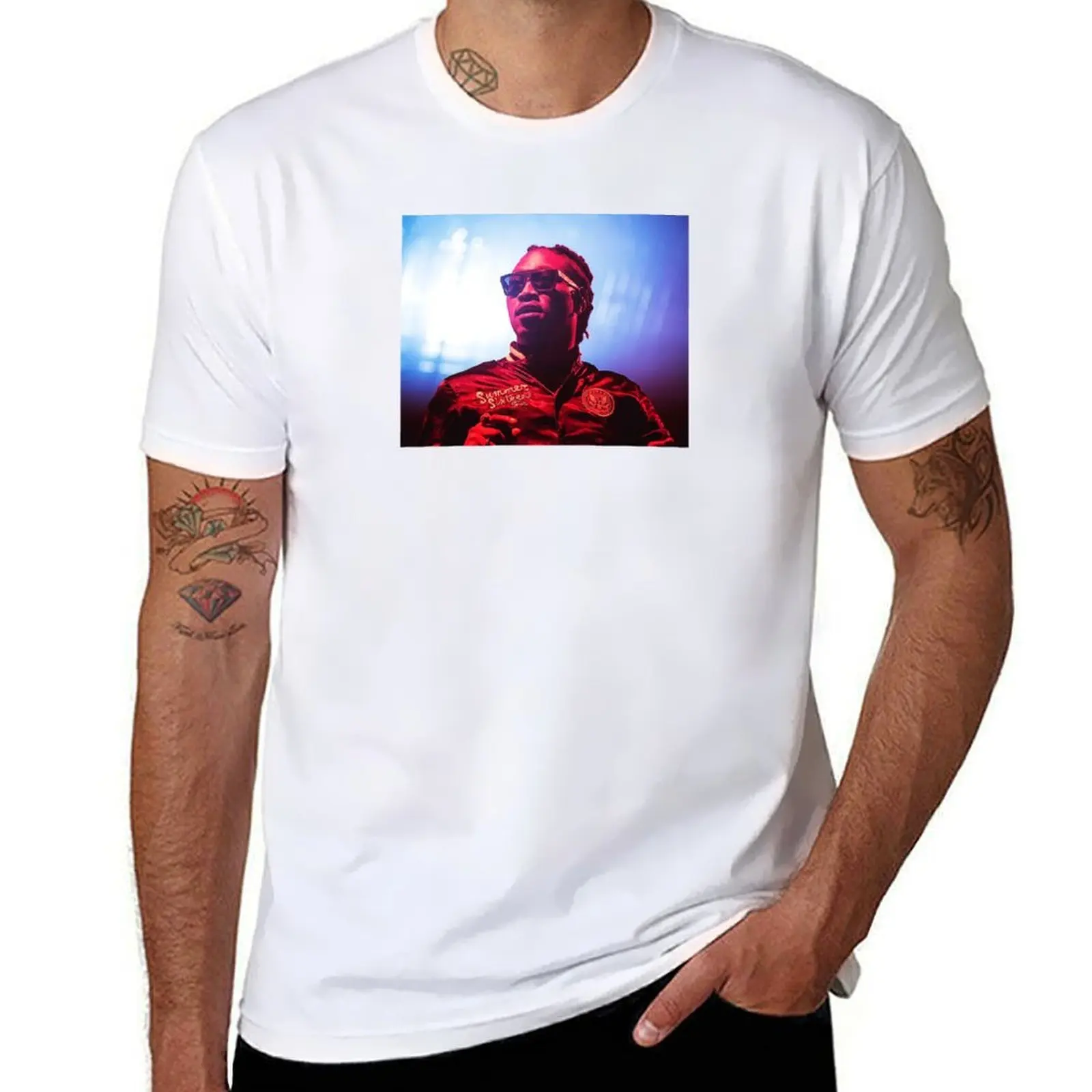

stream album T-Shirt cotton t shirt man man t shirts for men T-Shirt