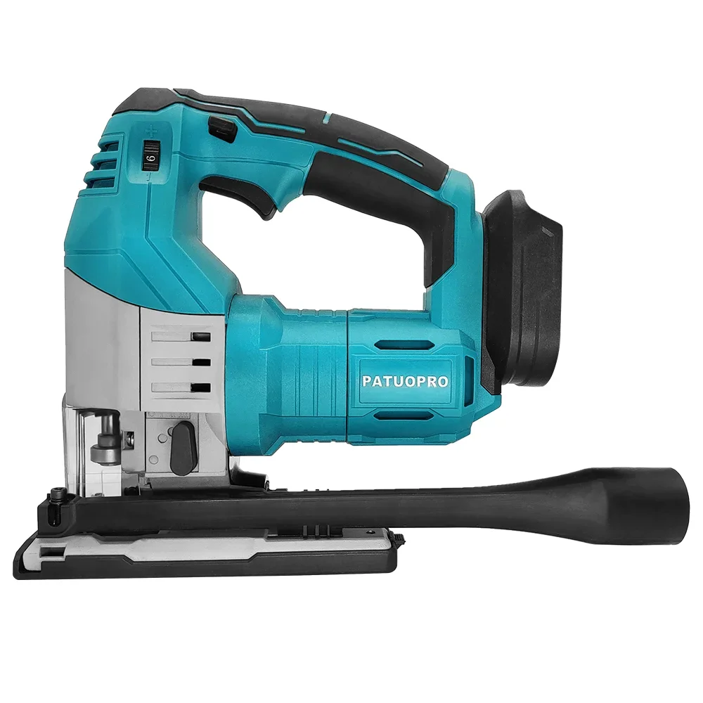 18V Heavy-Duty Brushless Cordless Jig Saw Electric Jigsaw 6-Speed 4-Position Orbital Setting fit Makita 18v Battery(No Battery)