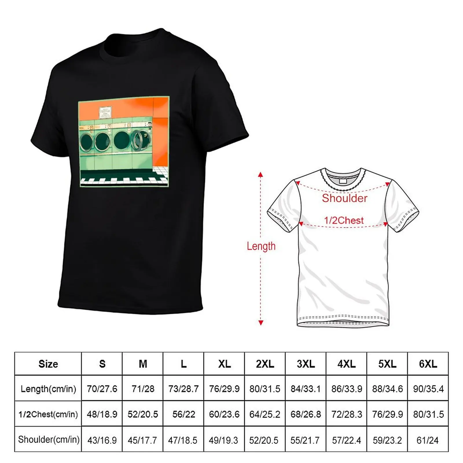 Vintage laudry mat T-Shirt new edition man t shirt tops tees oversized t shirts for men