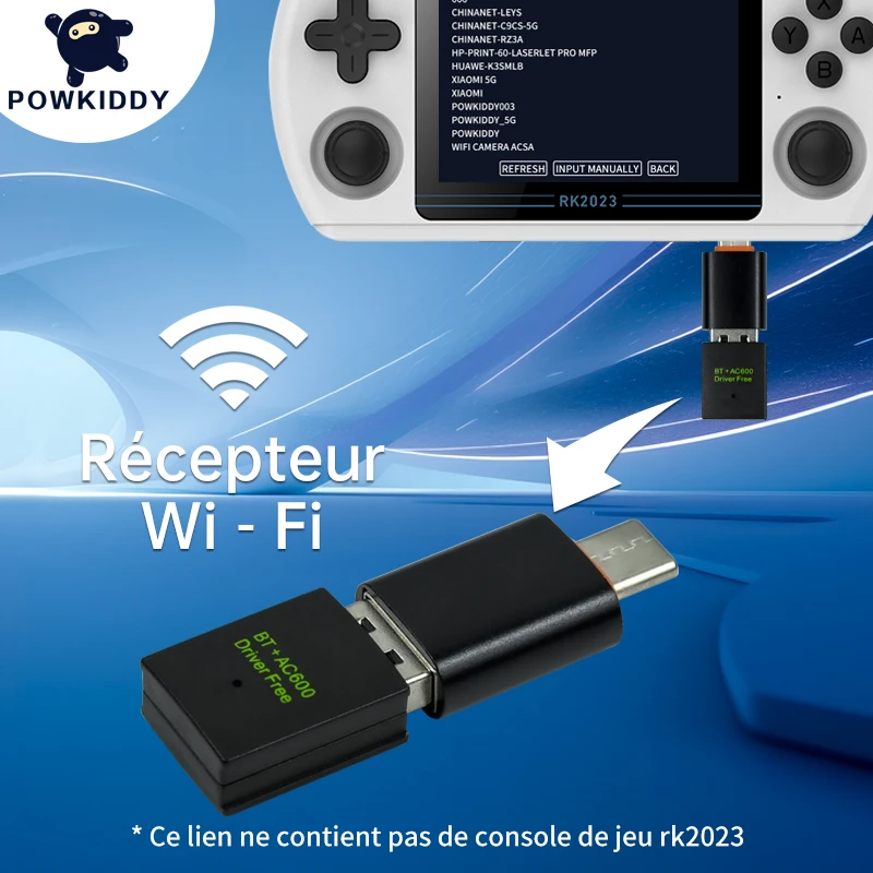 

POWKIDDY RK2023 External WiFi Adapter