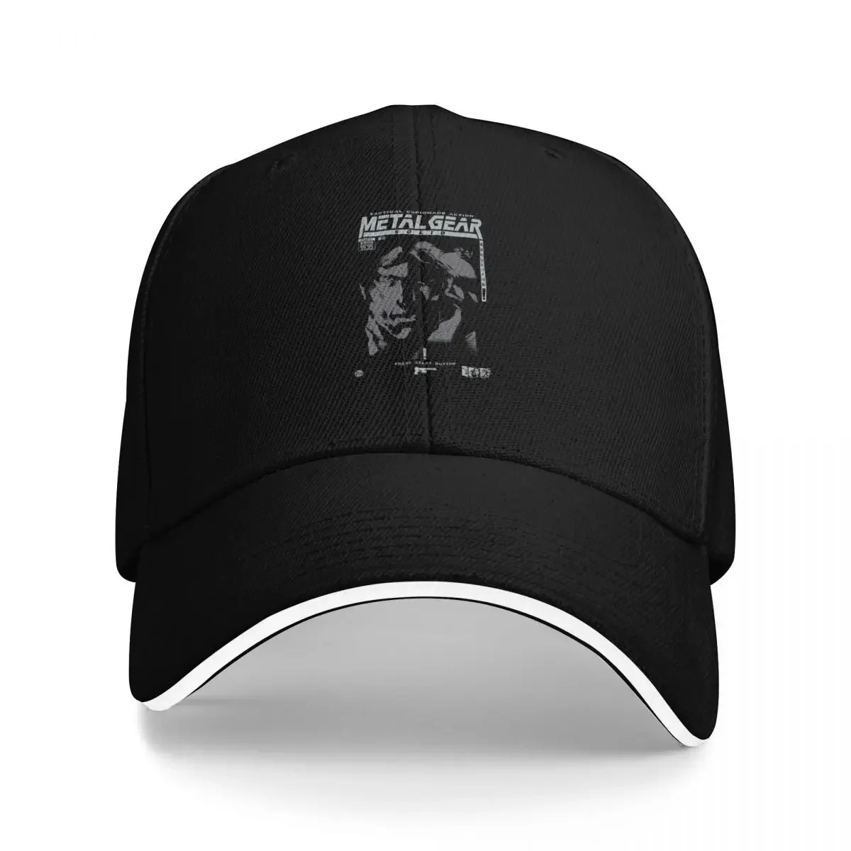 2026 Metal Gear Solid MGS1 Snake BLACKOUT Game Durable for All Seasons Women Hat Cap For Men Baseball Cap For Men