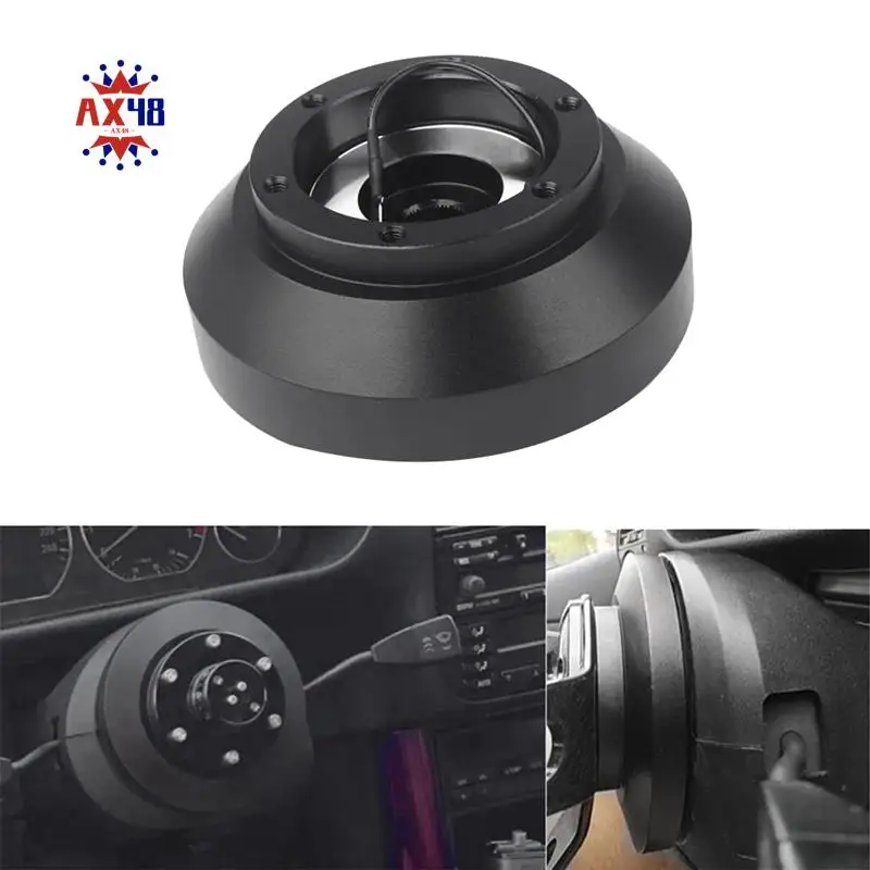 

AX48-SRK-E30H Aluminum Racing Steering Wheel Short Hub Kit Adapter Boss Kit For BMW E30 3-/5-SERIES 318 325 528 M3 M5 84-90 Part