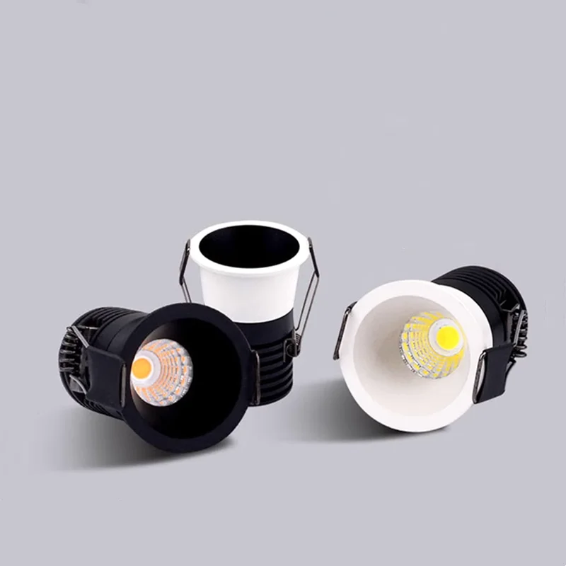 

Embedded LED ceiling light dimmable spotlight AC85-265V Osram COB downlight 5W 7W 10W 12W 15W 20W living room indoor lighting