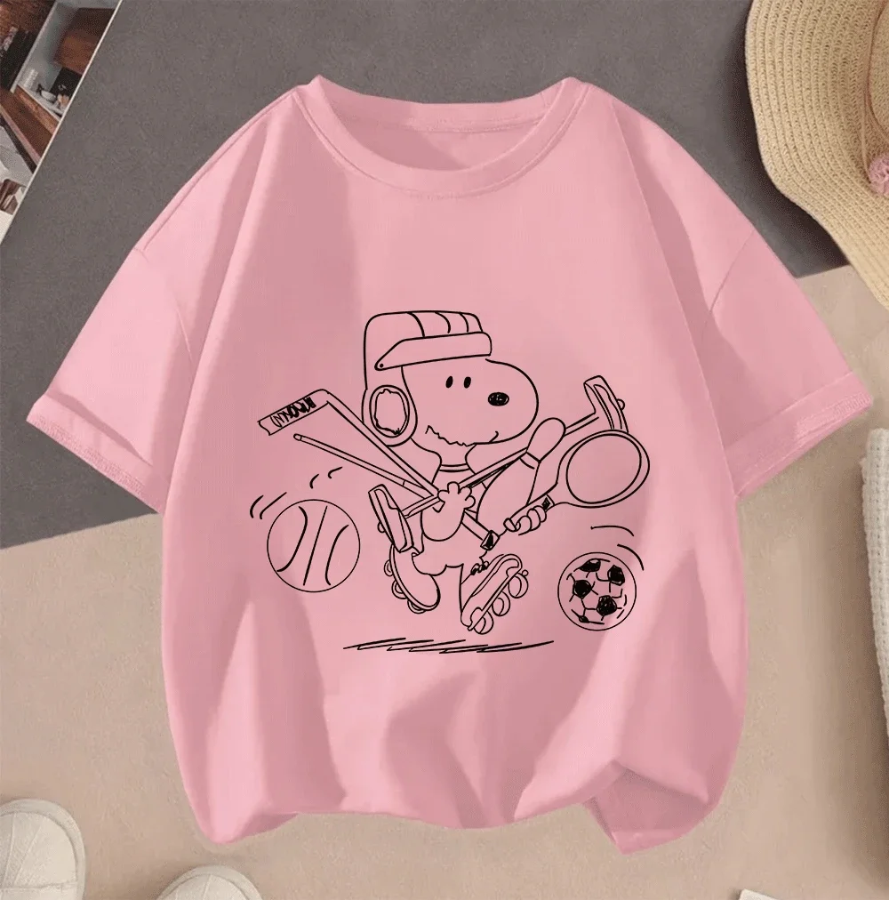 

25 2026 Doraemon New Casual Cartoon Print Hot Sale Summer Short Sleeve For Boys Girls Teenagers