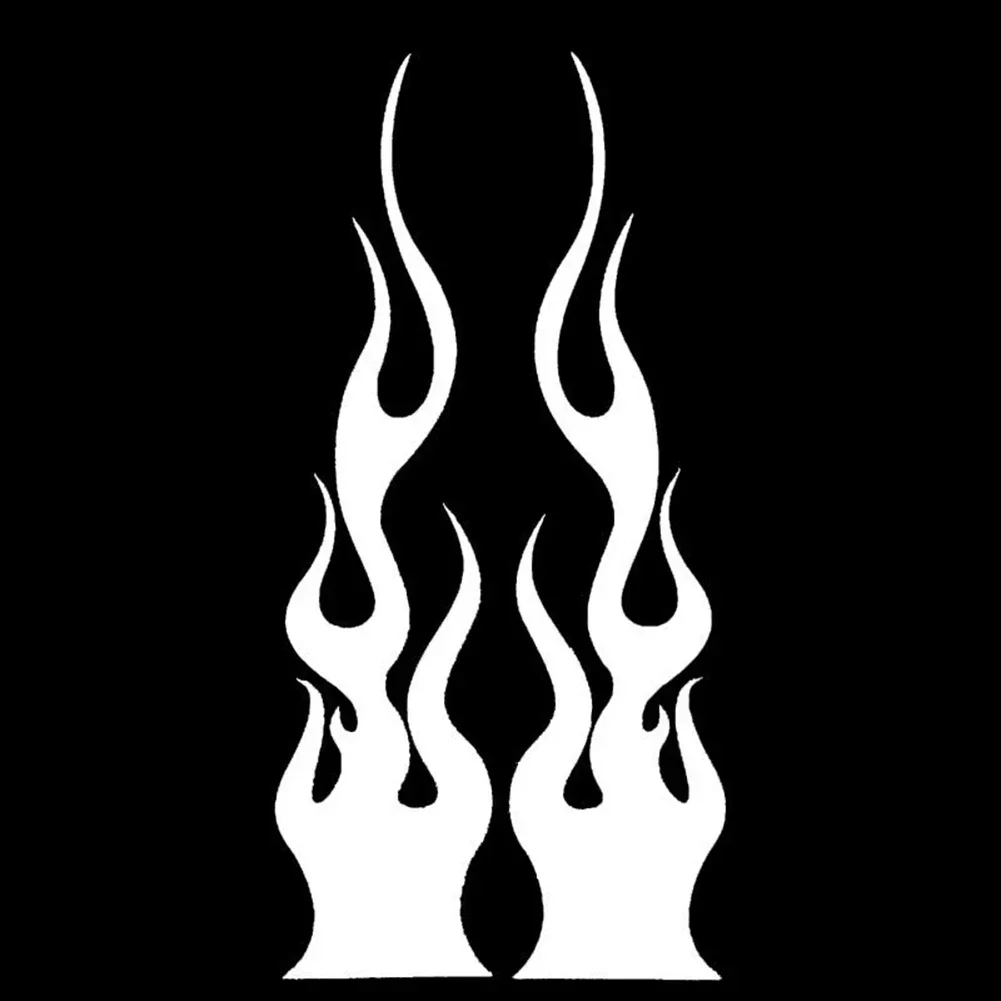 Car Sticker Motor Sticker Flame Vinyl Decal Sticker For Car Motorcycle Gas Tank Fender Waterproof Bicycle Frame