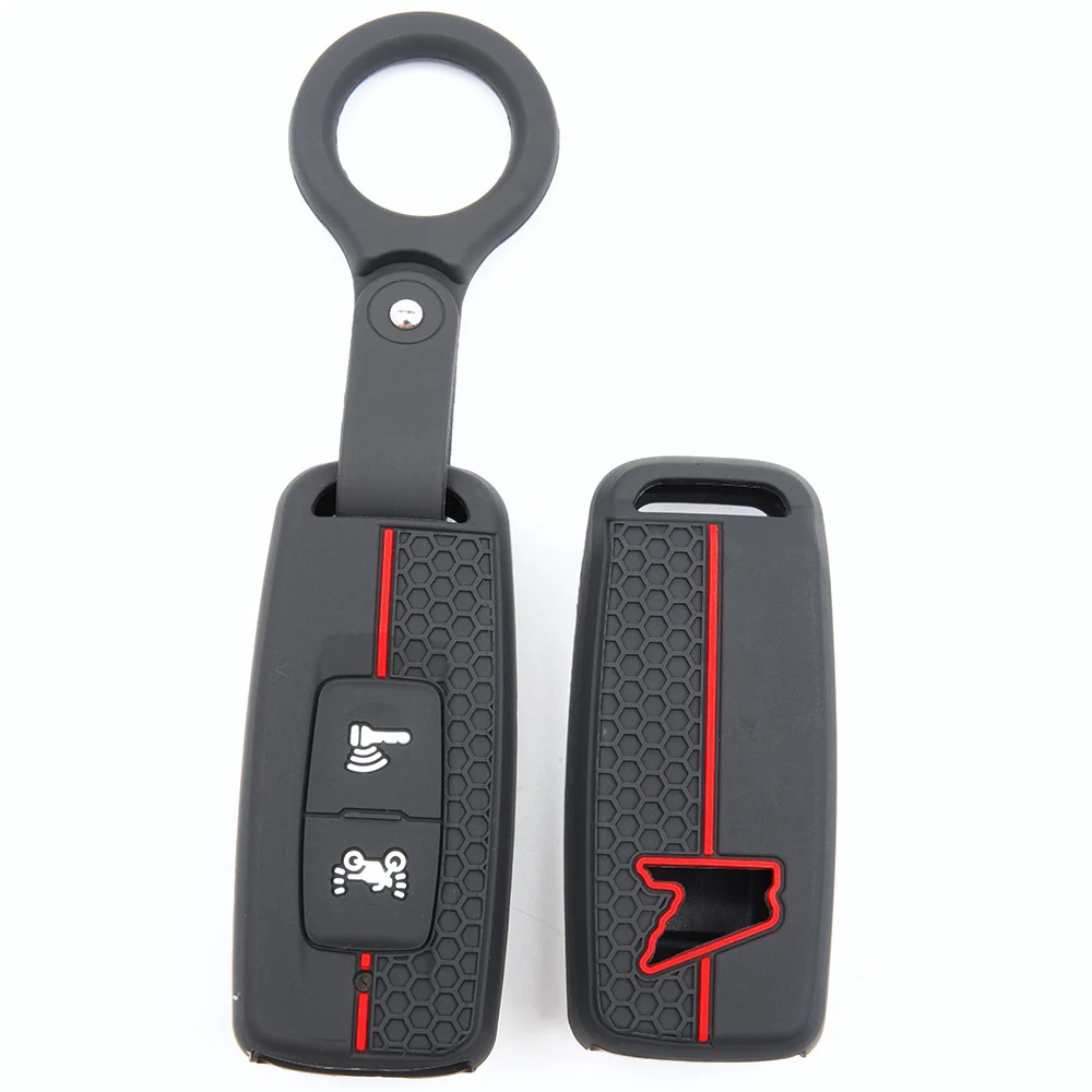 For Honda ADV 150 PCX 125 PCX 160 Forza 350 Vision SH350 Soft Silicone Smart Key Protector Swivel Clip Strap Full Coverage