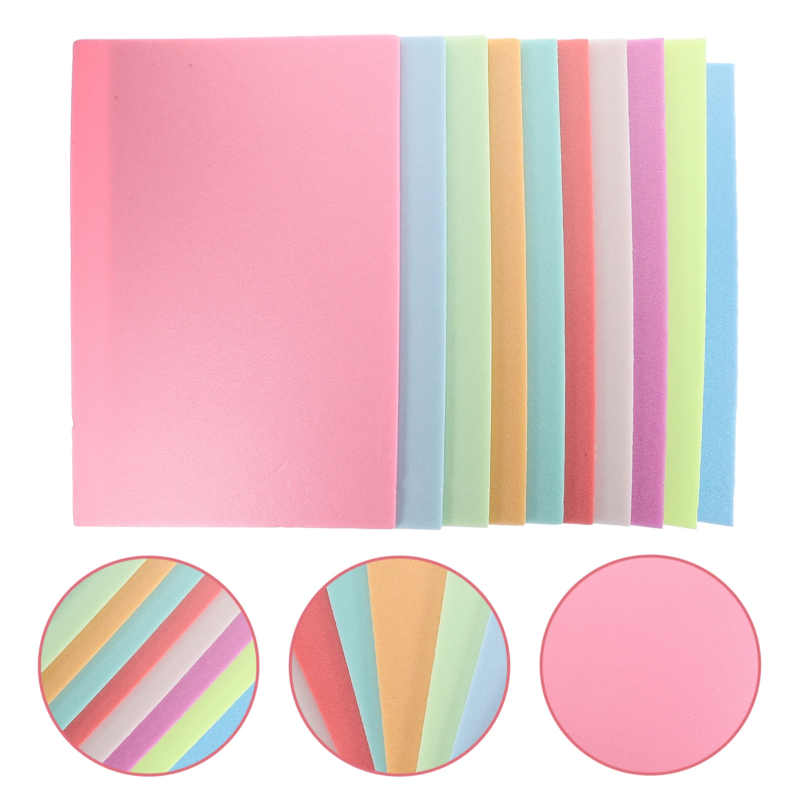 

10 Sheets Blow Molded Cardboard Diy Project Foams Paper Craft Accessories Drawing for Kids Supplies Molding Child