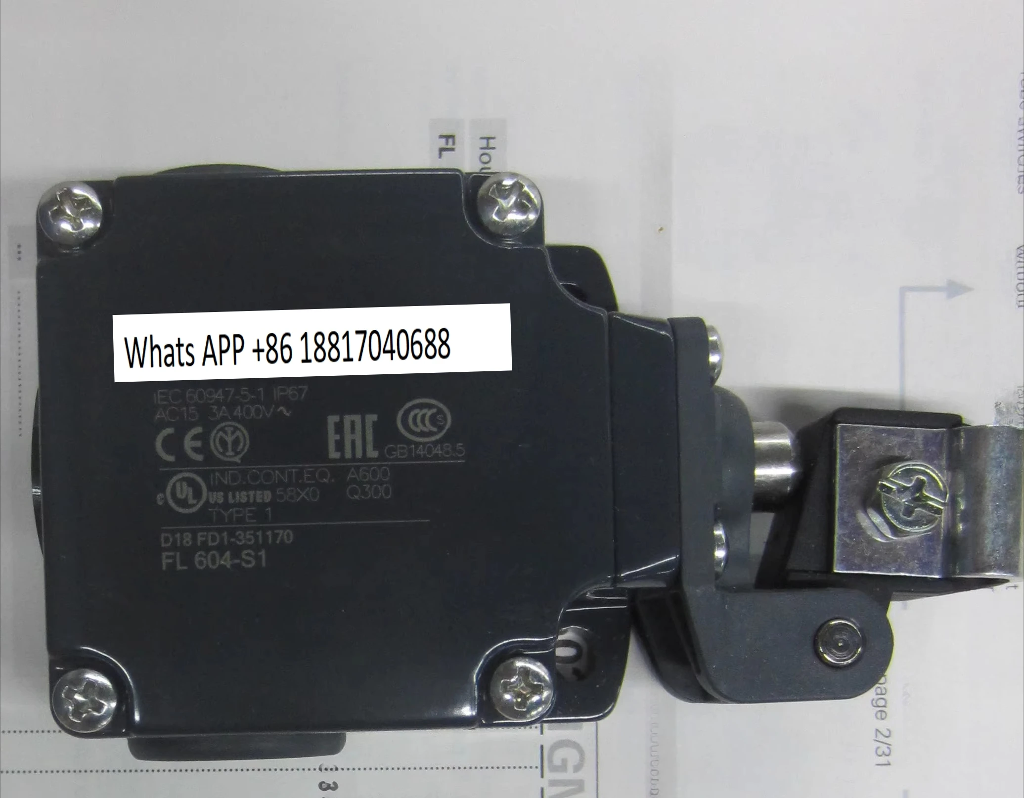 

1PC micro switch FL604-S1 brand new original, limit switch, genuine