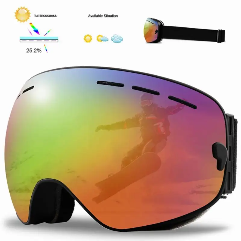 Snow Glasses Cycling Sunglasses For Climbing Ski Snowboard Goggles Mountain Skiing Eyewear Snowmobile Winter Sports Goggle