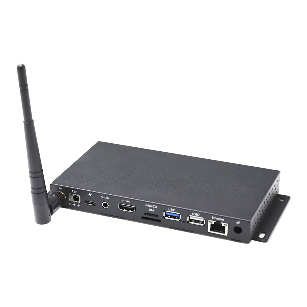 High-temperature Working Rockchip RK3288 Player Advertisement Multimedia Box for Exhibitions & Showrooms