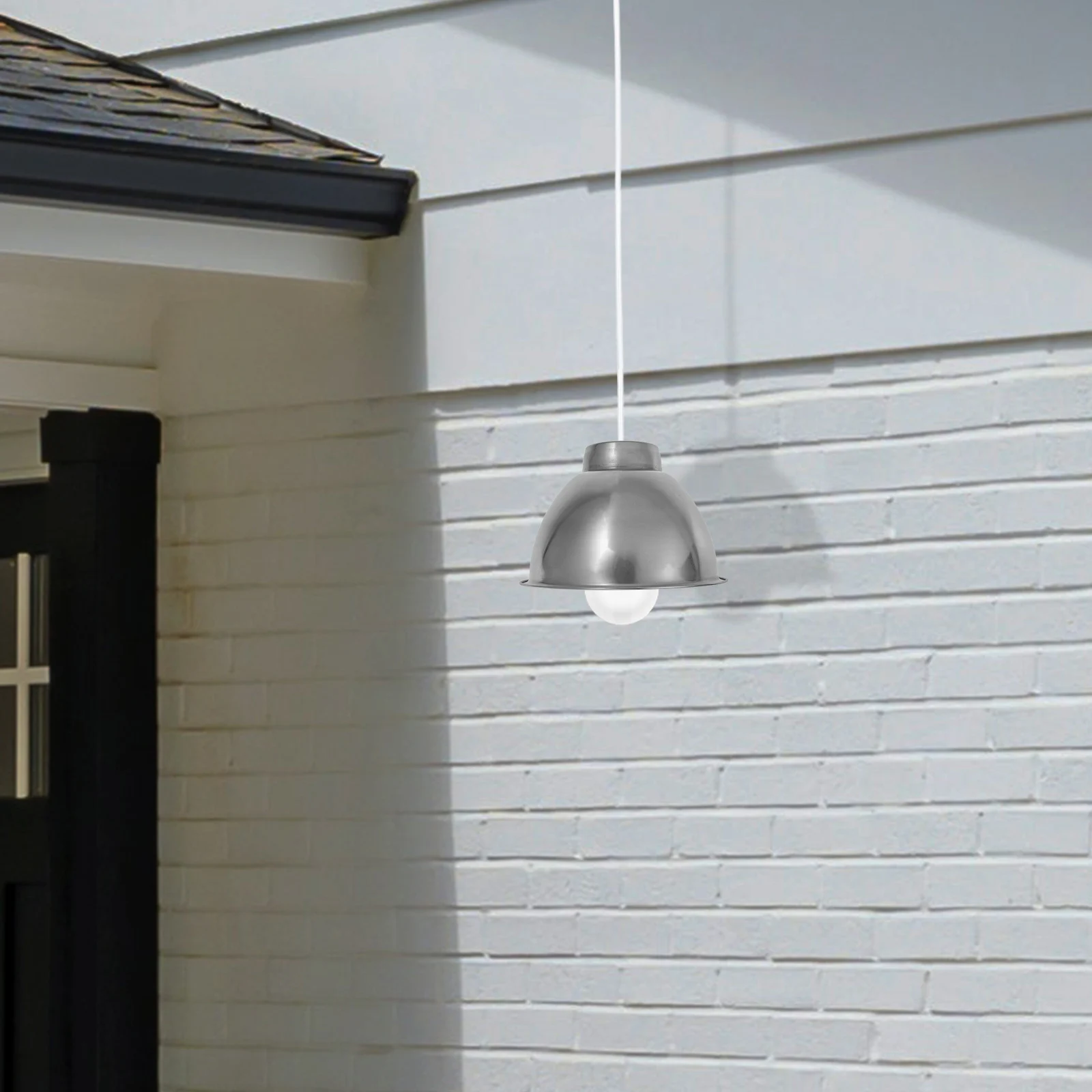 

Universal Lampshade Stainless Steel Protective Light Cover For Street Lamps Emergency Lighting Pendant Shades Ceiling Fan