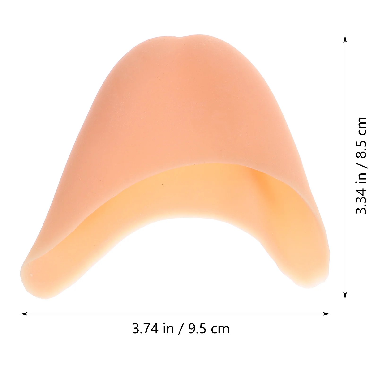 Caps Caps Nude 9.5X8.5Cm For Ballet Shoes Pain Relief Half Sole Pad Foot Care Tool