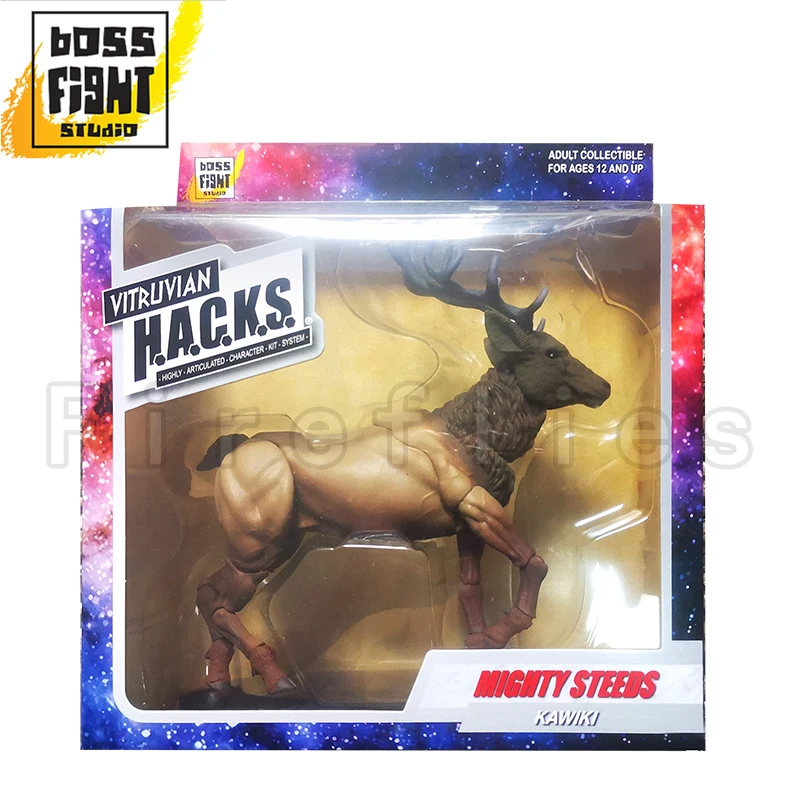 1/18 Boss Fight Studio 3,75 polegadas BFS Action Figure Vitruvian H.A.C.K.S. Brinquedo modelo de coleção de anime Kawiki Mighty Steeds