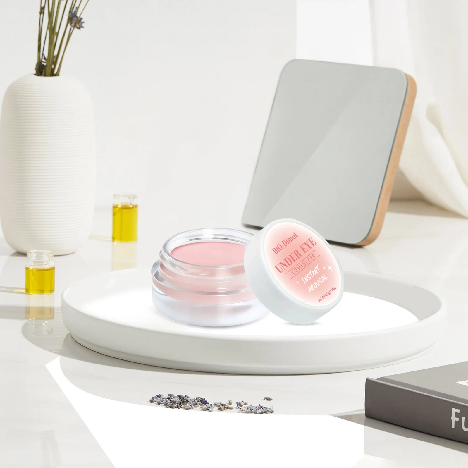 디모트 컨실러 다크서클 제거 피부 밝게 투명하고 자연스러운 피로의 징후 제거 안색 개선