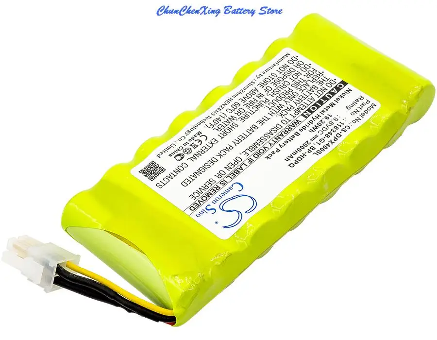2000mAh Replacement Battery for Dranetz HDPQ-Guide  HDPQ-Visa  HDPQ-Xplorer  HDPQ-Xplorer400